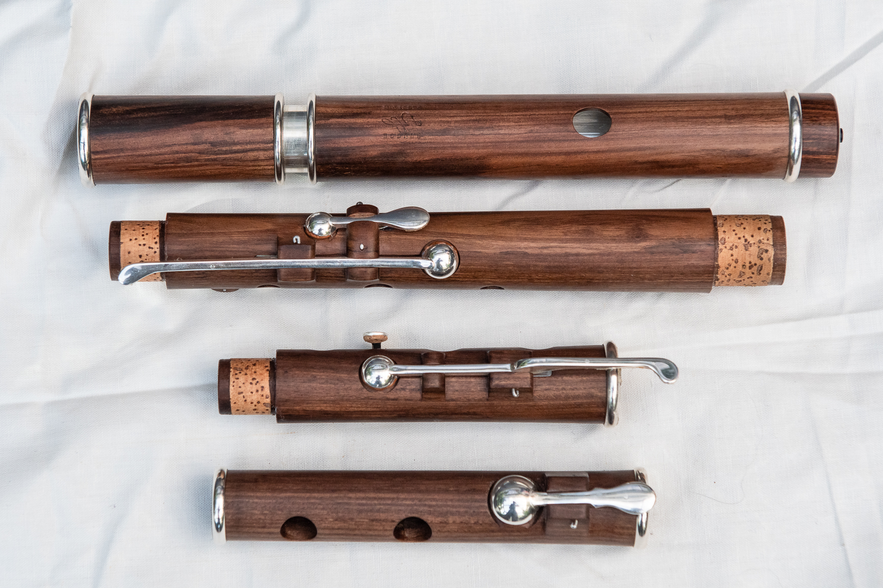 Rudall and Rose in cocus, 6 keys